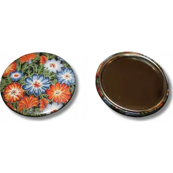 Kosmetické zrcátko Kapesní zrcátko černé Sartrix