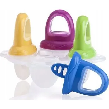 Kousátko na podávání jídla, prořezávání zoubků Nuby plastové, vícebarevné
