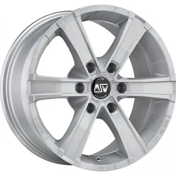 Disk MSW (OZ) Alu Kola Msw (Oz) Sahara M6 8x18 6x114.3 ET35 Full Silver 66.1