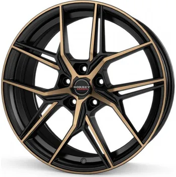 Alu kolo BORBET Alu kola BORBET QX 8x19 5x112 ET40 Black Bronze Matt 66.6