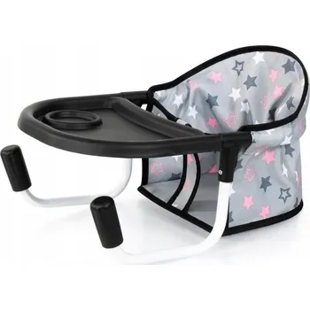 Doplněk pro panenku ŠEDÉ SEDÁTKO/ŽIDLIČKA PRO PANENKY