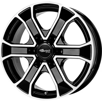 Disk BROCK Alu Kola Brock RC design RC31 8x18 6x130 ET55 Schwarz Glanz Voll-Poliert (SGVP) 84.1