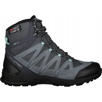 Dámská obuv SALOMON TEPLÉ DÁMSKÉ ZIMNÍ BOTY VODĚODOLNÉ ZATEPLENÉ VYSOKÉ 42