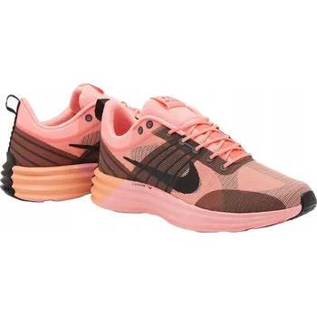 Dámská obuv NIKE LUNAR SPORTOVNÍ DÁMSKÉ BOTY RŮŽOVÉ SÍŤOVINA LOGO
