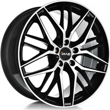 Disk AVUS Alu Kola Avus Af19 8.5x19 5x112 ET30 Black Polished 66.7