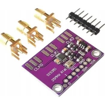 IP kamera Generátor signálu 8 kHz - 160 MHz Si5351A I2C SMA