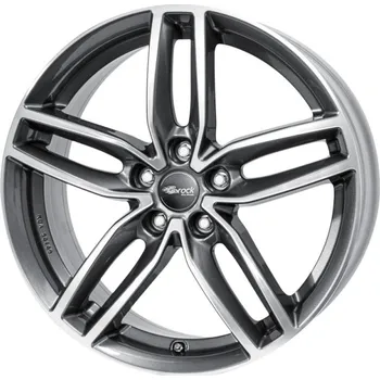Alu kolo BROCK Alu Kola Brock RC design RC29 8x18 5x112 ET39 Himalaya Grey Voll-Poliert (HGVP) 66.6