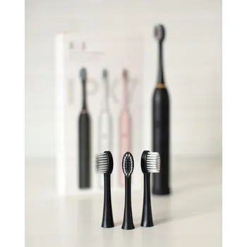 Elektrický zubní kartáček ELEKTRICKÝ SONICKÝ KARTÁČEK SE 4 HLAVICE PRO DĚTI I DOSPĚLÉ