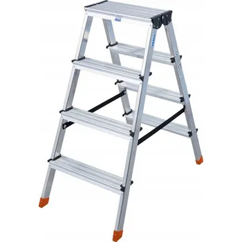 Žebřík Krause Dopplo oboustranný Žebřík 2x4 stupně 120403