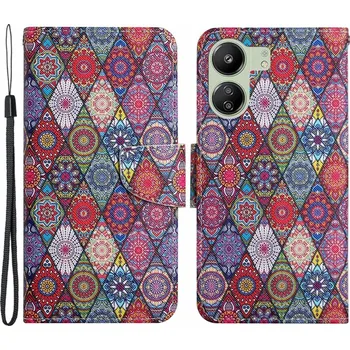 Pouzdro na mobilní telefon Pouzdro s klopou XGSM pro Xiaomi Redmi 13C / Poco C65, vícebarevné