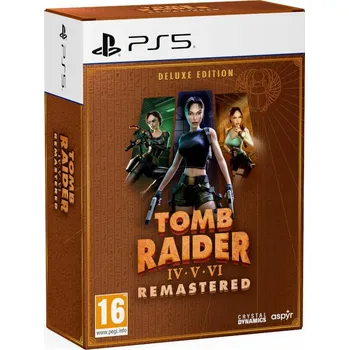 Hra pro PlayStation 5 Tomb Raider IV-VI Remastered Starring Lara Croft: Deluxe Edition PlayStation 5 (PS5) - Krabicová verze