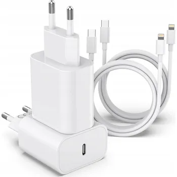 RYCHLÁ NABÍJEČKA PRO IPHONE 25W + KABEL 2M / USB-C - IPHONE LIGHTNING