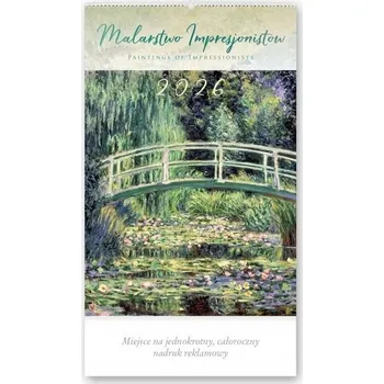 Kalendář Reklamní nástěnný kalendář 2026 MALÍŘSTVÍ IMPRESIONISTŮ