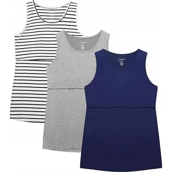 Pánská košile Na kojení košile Elastická letní, 3 ks, velikost M