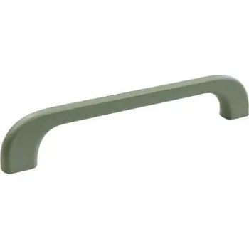 Nábytkové kování Nábytková úchytka klasická zelená matná 17,7 x 1,2 x 2,7 cm