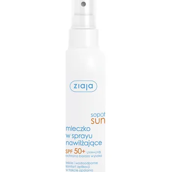 Přípravek na opalování Ziaja Sopot Sun Hydratační mléko ve ve spreji SPF50