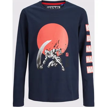 Chlapecká mikina Jack&Jones Junior dětská mikina bavlna modrá, velikost 152