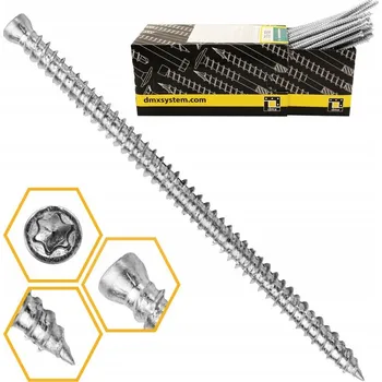 Vrták Šrouby do betonu Domax 7,5 x 72 mm, 100 ks