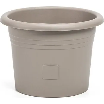 Květináč Plastia Samozavlažovací květináč Narza ø 40 taupe