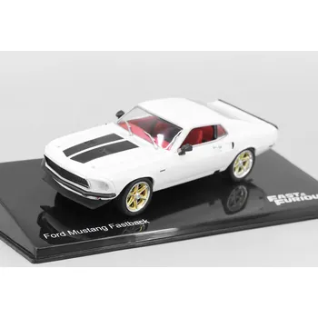 autíčko Ford Mustang Fastback Rychle a Zběsile 1:43 - DeAgostini časopis s modelem Ford Mustang Fastback Fast & Furious - kovový model auta