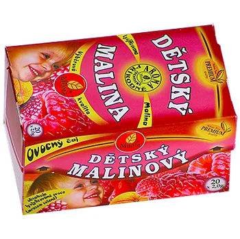 Čaj Milota Dětský malinový aromatizovaný 40g(20x2g)