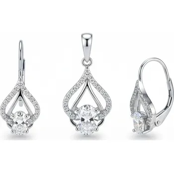Souprava šperků Stříbrná souprava se zirkony Zirconia