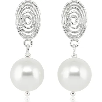 Náušnice Náušnice s pravou říční perlou Rozary