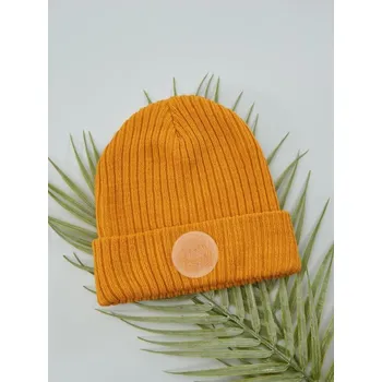 Čepice Sinsay - Čepice beanie - jantarová - 8983I-18X - 8983I-18X-L