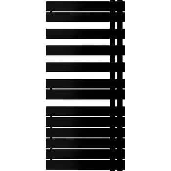 Radiátor Zehnder Radiátor Zehnder Roda Spa Asym 118,3x55 cm, levý, RAL 0557 black matt, ROFL-120-055-0557 ROFL-120-055-0557