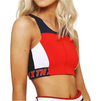 Dámské spodní prádlo Dámská sportovní podprsenka Tommy Hilfiger Gigi Hadid WW0WW21678 901 MULTI Velikost: XL