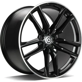 Alu kolo Carbonado Alu Kola Carbonado INVENTION 11x21 5x112 ET49 Black Glossy Lip Polished 66.6