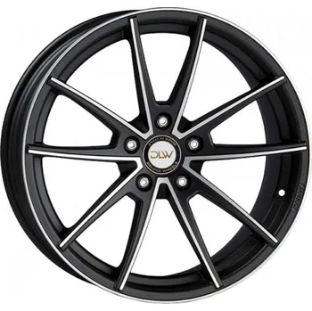 Alu kolo DLW Alu Kola Dlw Manay 11X19 5X130 ET55 Matt Black Full Polish 71,6