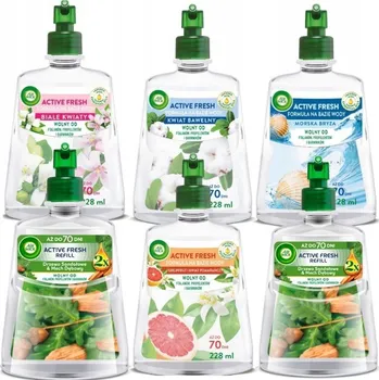 Osvěžovač vzduchu AIR WICK NÁPLNĚ DO AUTOMATICKÉHO OSVĚŽOVAČE VZDUCHU SADA MIX 6X 228ML