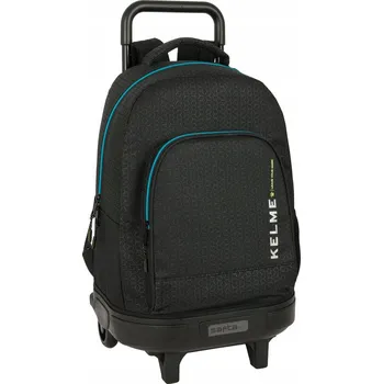 Sportovní taška Školní taška na kolečkách Kelme Iron Černá 33 x