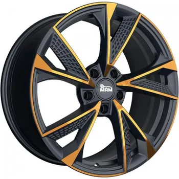 Disk MAM Alu Kola Mam Rs6 8.5X19 5X120 ET35 Matt Black Front Copper 72.6