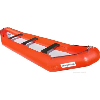 Člun Kánoe Rio AQUADESIGN 430 - trojmístná verze s lavičkami