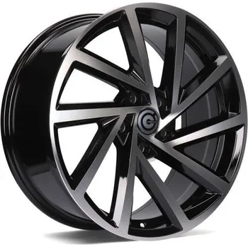 Alu kolo Carbonado Alu Kola Carbonado COIN 7.5x17 5x112 ET40 Black Front Polished 57.1