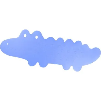 Protiskluzová podložka BocioLand 1486 PROTISKLUZOVÁ ROHOŽ KROKODÝL MODRÁ