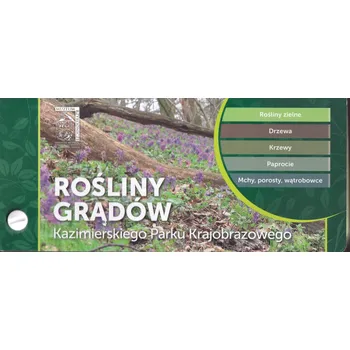 Rośliny grądów Kazimierskiego Parku Krajobrazowego przewodnik do rozpoznawania roślin Rośliny zielone, drzewa, Krzewy, Paprocie, Mchy porosty wątrobowce Kolektiv autorů