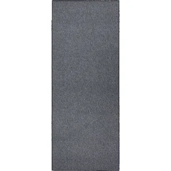 Koberec Kusové koberce běhouny protiskluzové guma Boucle 104435 Antracit 67x200