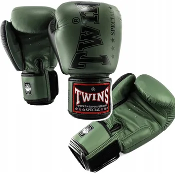 Boxerské rukavice Boxerské rukavice Twins Special BGVL 3 GREEN 12 oz