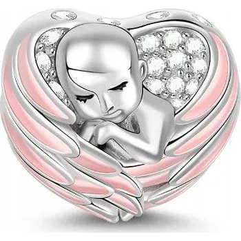 Přívěsek Přívěsek GNOCE spící miminko s křídly, stříbro 925