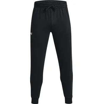 Pánské tepláky na volný čas Under Armour RIVAL FLEECE JOGGERS černé 1379774-001 - M-T | UK 12 | US 13