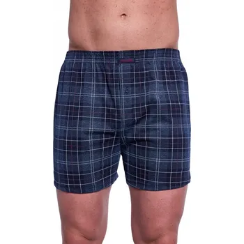 Boxerky Pánské boxerky Cornette Comfort 002/307 grafitové volné XL