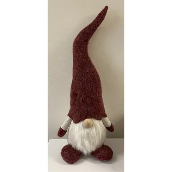 Skřítek tmavě červený 80cm