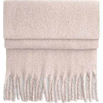 Šála TEPLÁ TLUSTÁ ŠÁLA VELMI VELKÁ A NADÝCHANÁ 228 x 45 DÁMSKÁ PÁNSKÁ MÓDNÍ