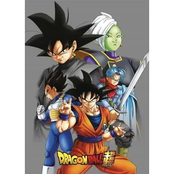 Prostěradlo DEKA DRAGON BALL FLEECE 100X140 PŘEHOZ SON GOKU NA DĚTSKOU POSTEL