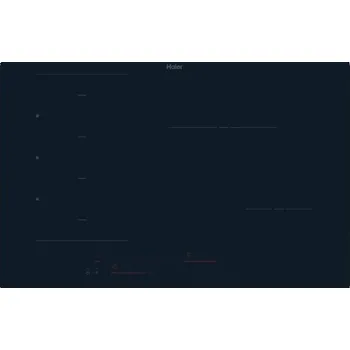 Varná deska Indukční varná deska Haier Series 4 HAMTB86IRCS 80 cm 4 plotýnky Černá