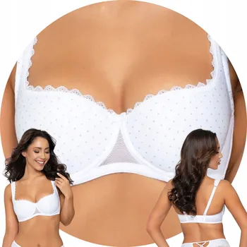 Podprsenka Push-up podprsenka balkonetka PariPari Sophia bílá 105B