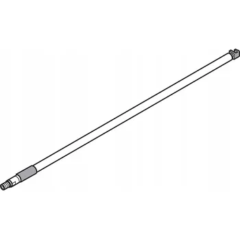 Blum reling pro METABOX ZRG.321S šedý, délka 350 mm